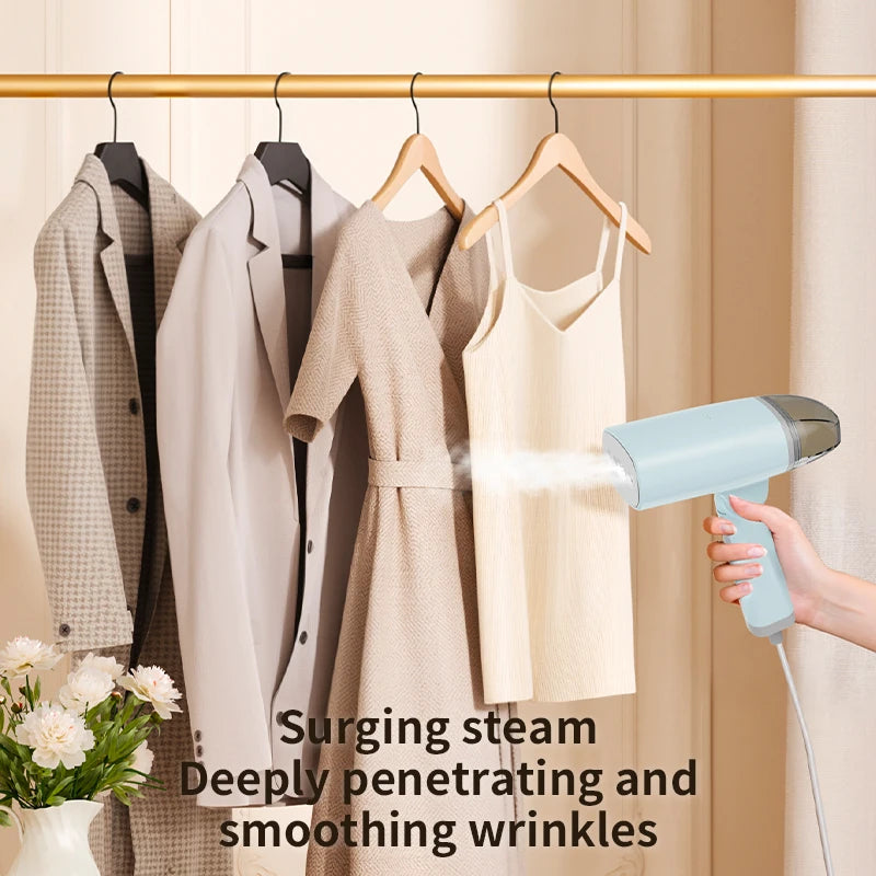 1300W Handheld Garment Steamer – Fast Wrinkle Remover for All Fabrics