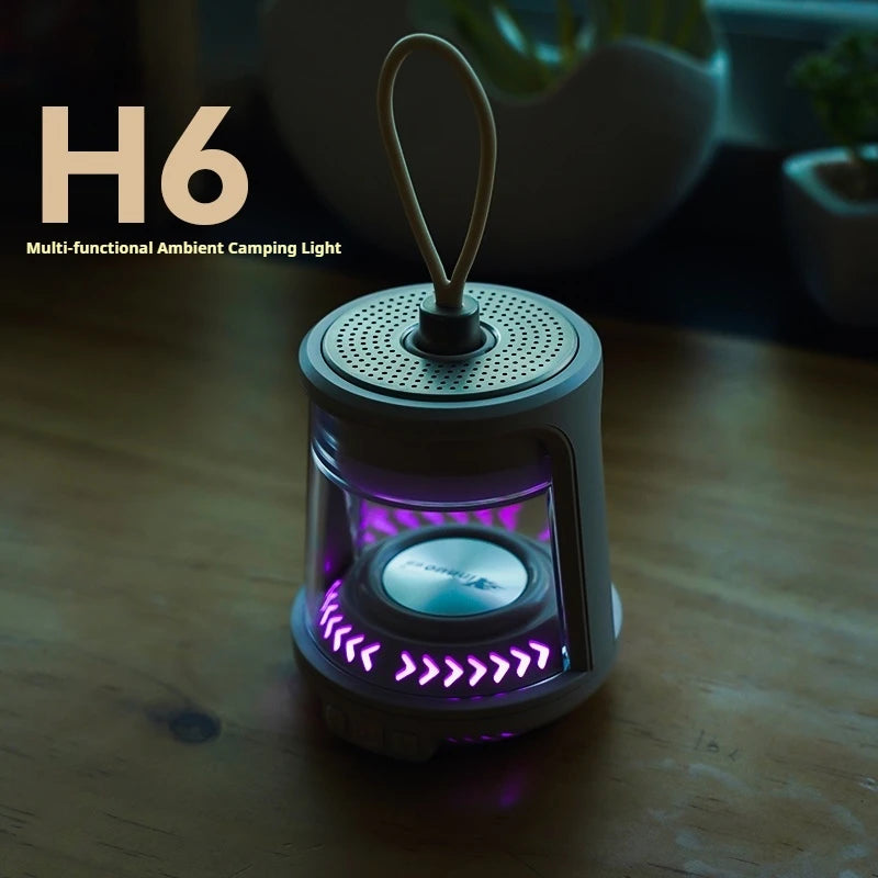 Camping Lantern Warm Light Long Battery Life Portable Tent Light Outdoor Camping Hanging Lamp Rechargeable Atmosphere Lighting