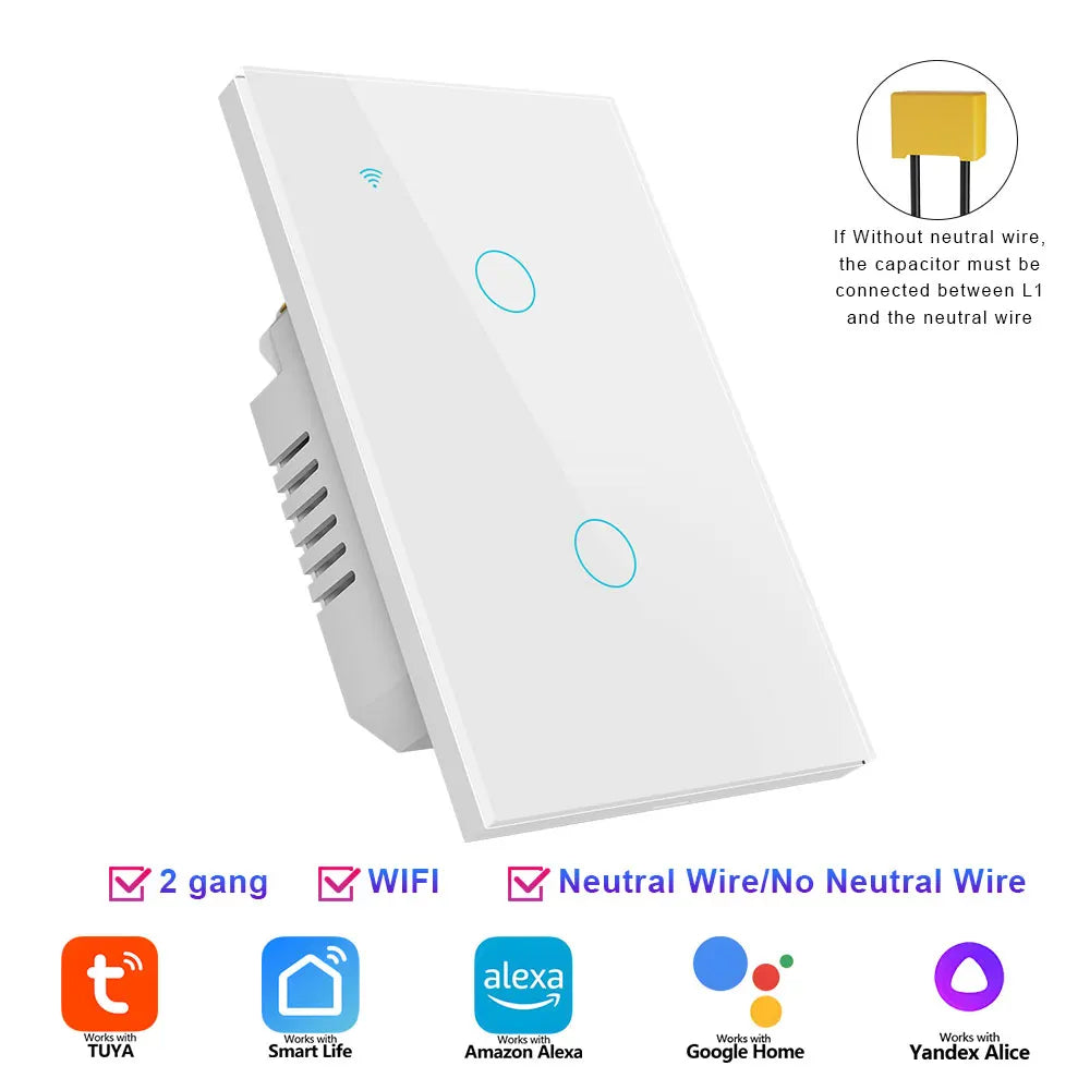Smart Light Wall Touch Switch US Standard