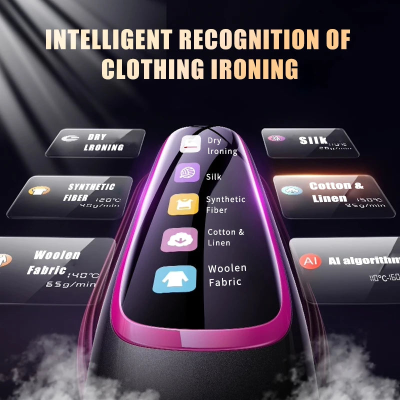 "Professional Handheld Clothes Steamer – Fast Heating, Portable for Home & Travel"