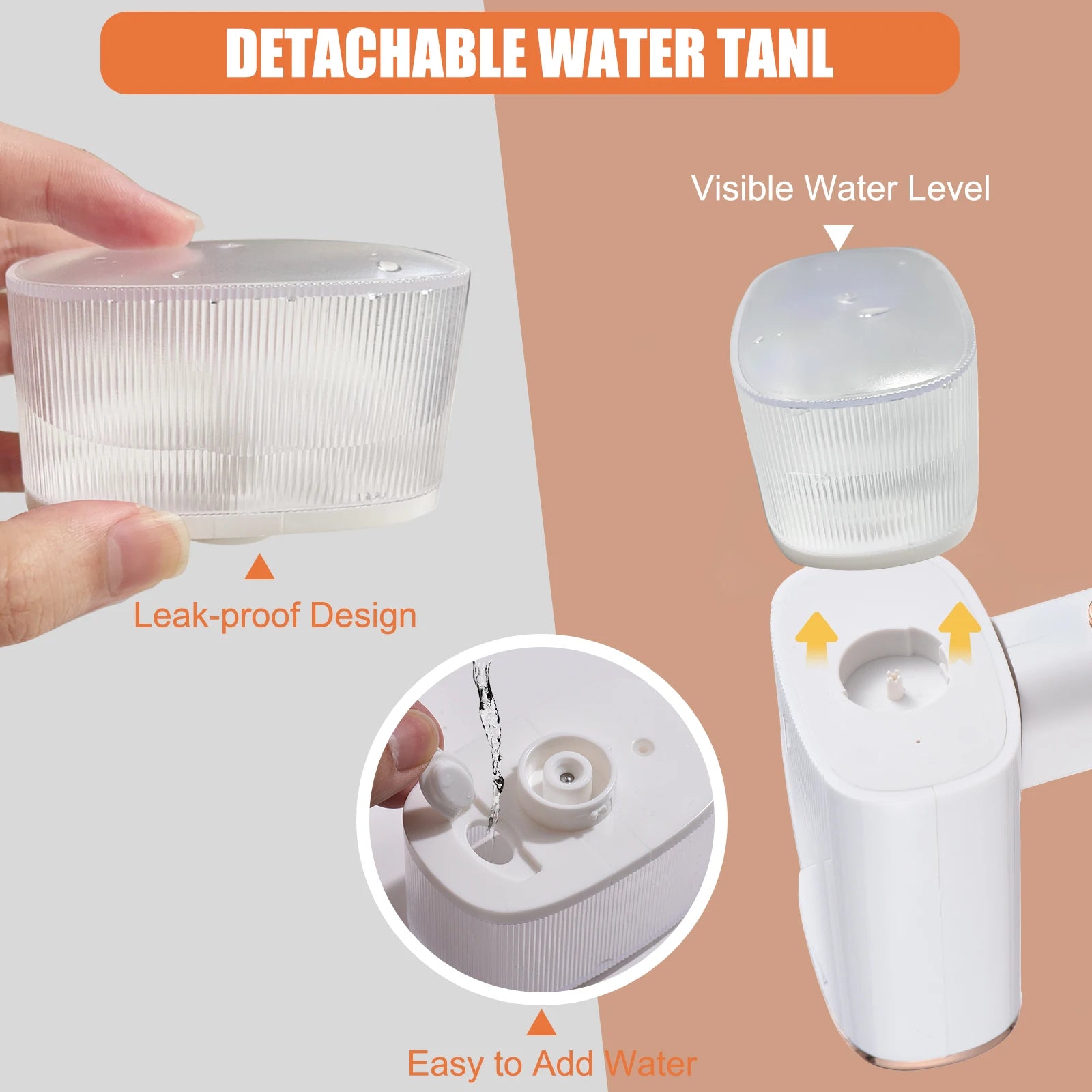 1000W Foldable Handheld Garment Steamer – Large 120ml Water Tank for Clothes & Fabrics"