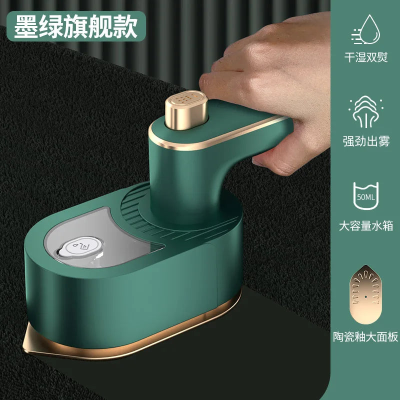 "Folding Handheld Garment Steamer – Mini Electric Iron for Home & Travel"tifact steam ironsteamer forclothes