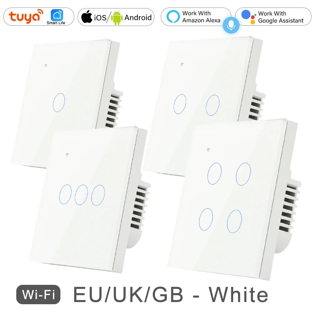 Tuya Smart Life WiFi Wall Touch Button 220V