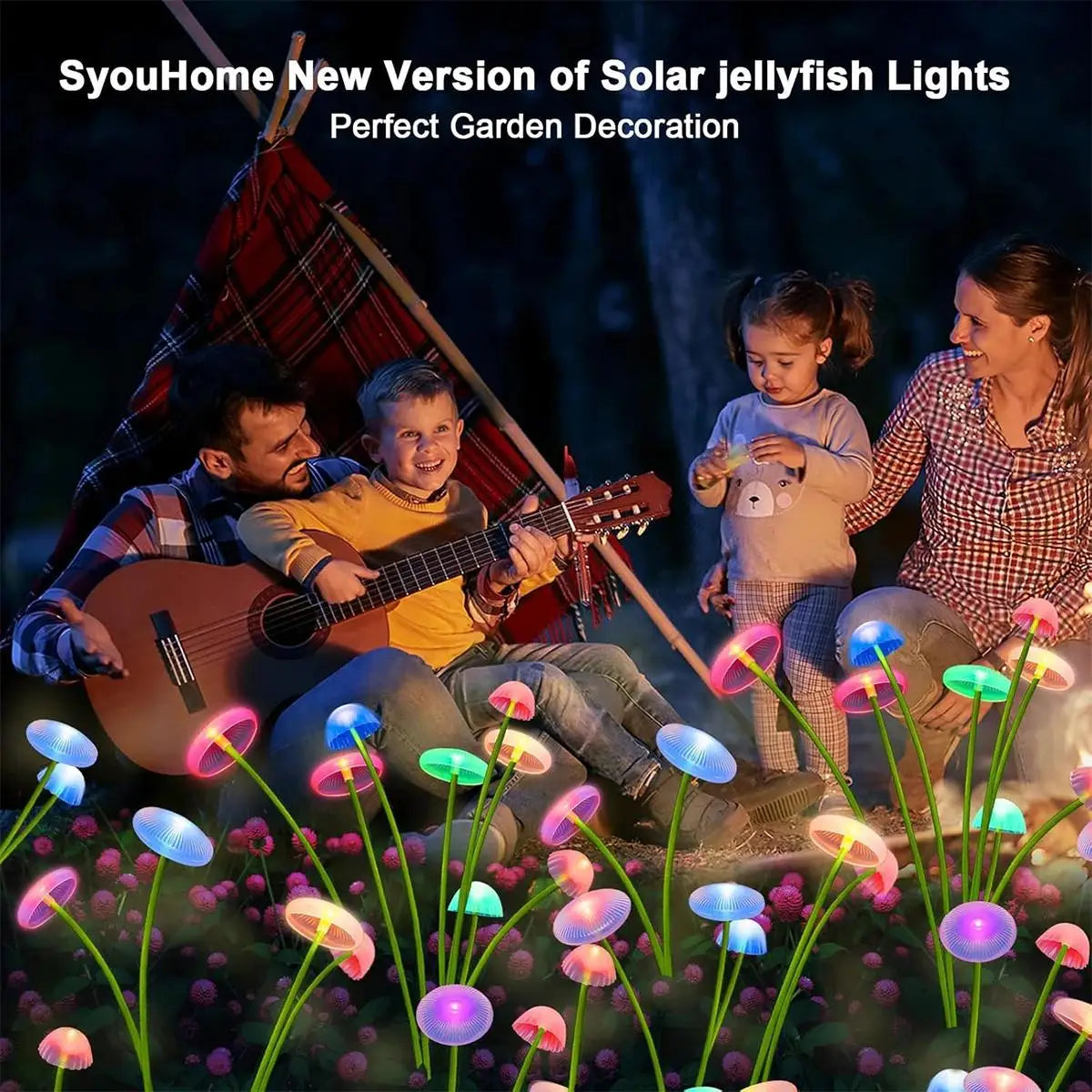 Solar Garden Lights Led Outdoor Light Driveway Round Fence Yard Waterproof Ip65 Waterproof Wall With Panel Decoration Landscape