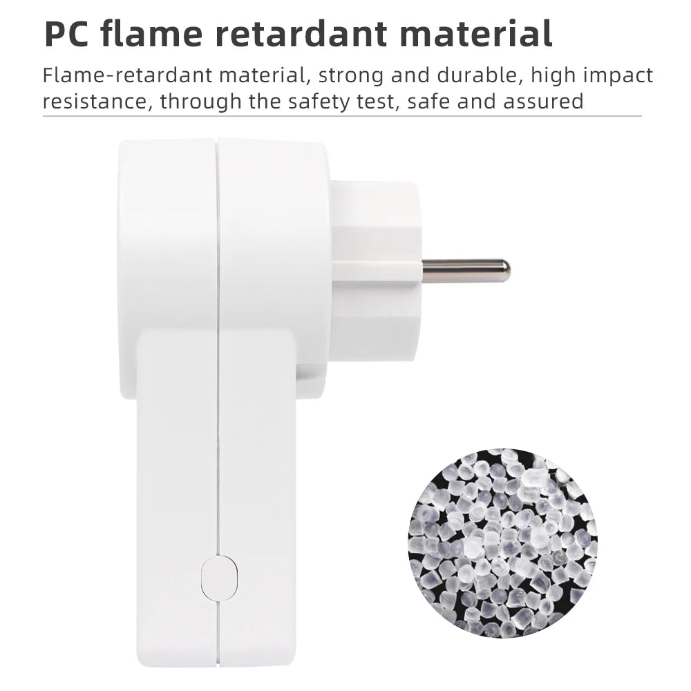 Smart Remote Control Socket Wireless Power Outlet Light Switch 220V 16A EU Plug Socket Power Outlet 433mhz Wireless Control