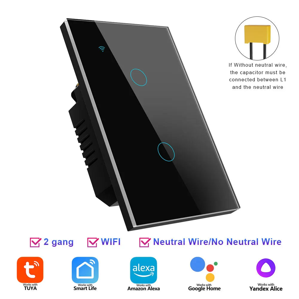 Smart Light Wall Touch Switch US Standard