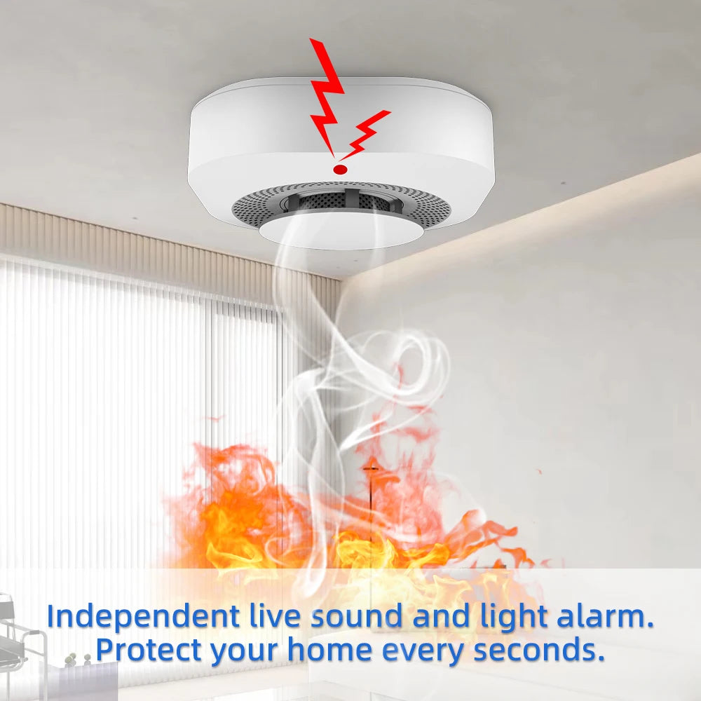Gautone Independent Smoke Alarm Fire Protection