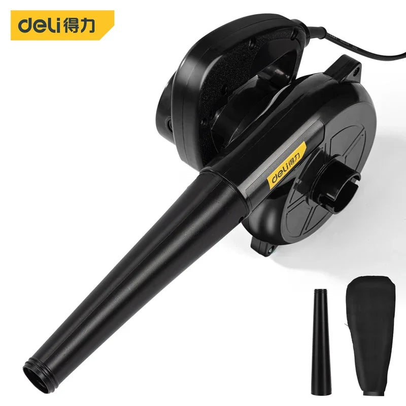Deli Electric Air Blower – Industrial Dust Cleaner, Blowing & Suction, High-Power Vacuum"
