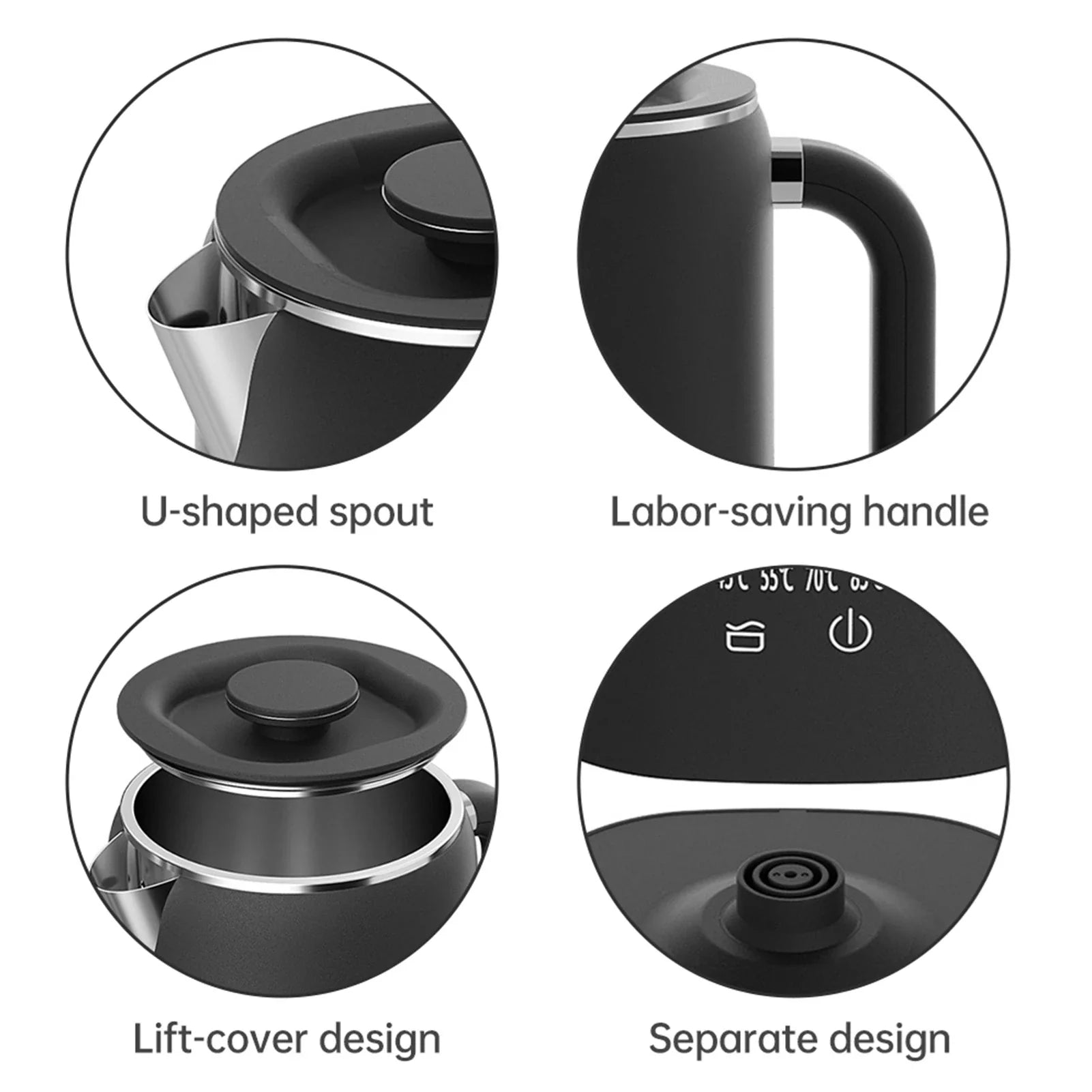 Electric Kettle 1.7L Large Capacity