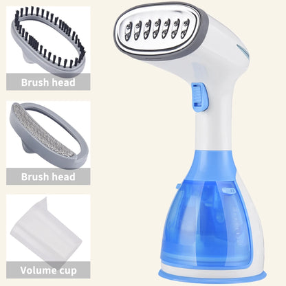 saengQ 1500W Handheld Garment Steamer – 280ml Portable Vertical Steam Iron"