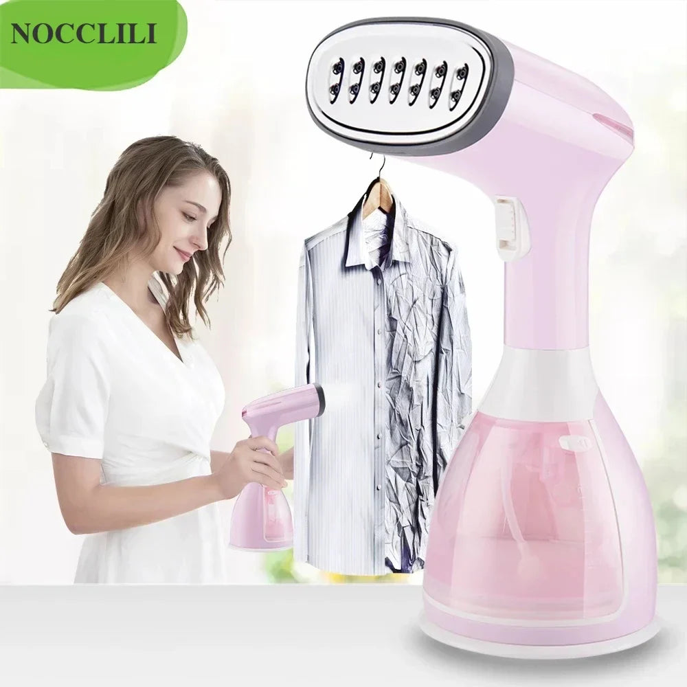 1500W Handheld Garment Steamer – Portable Clothes &amp; Fabric Steam Iron
