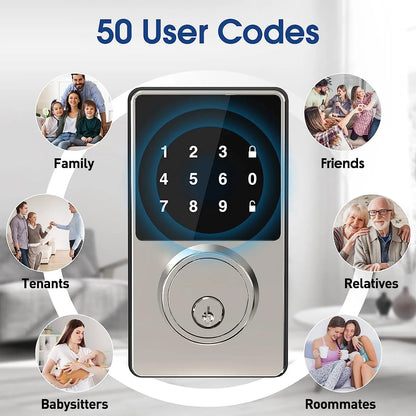 Smart Keyless Door Lock with Keypad