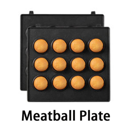 Sandwich Maker &amp; Waffle Plates