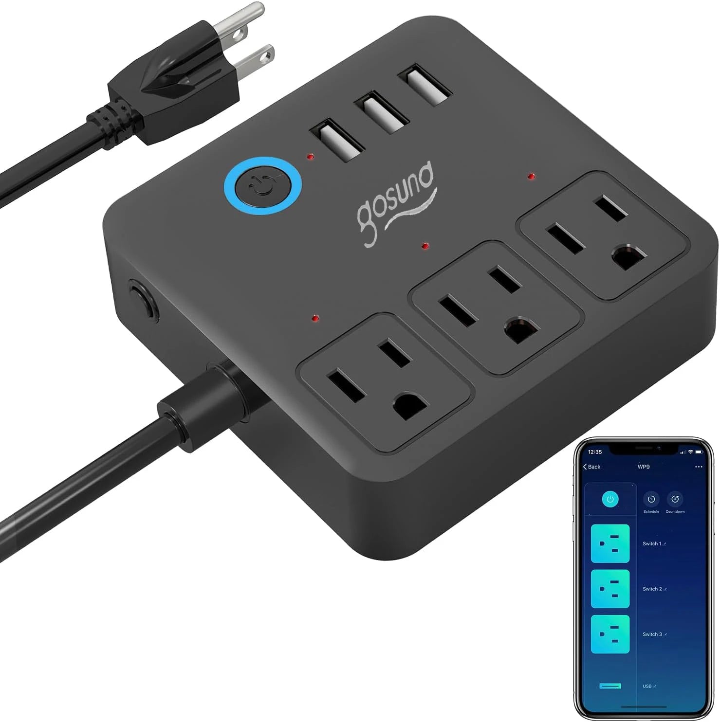 Smart Power Strip Surge Protector