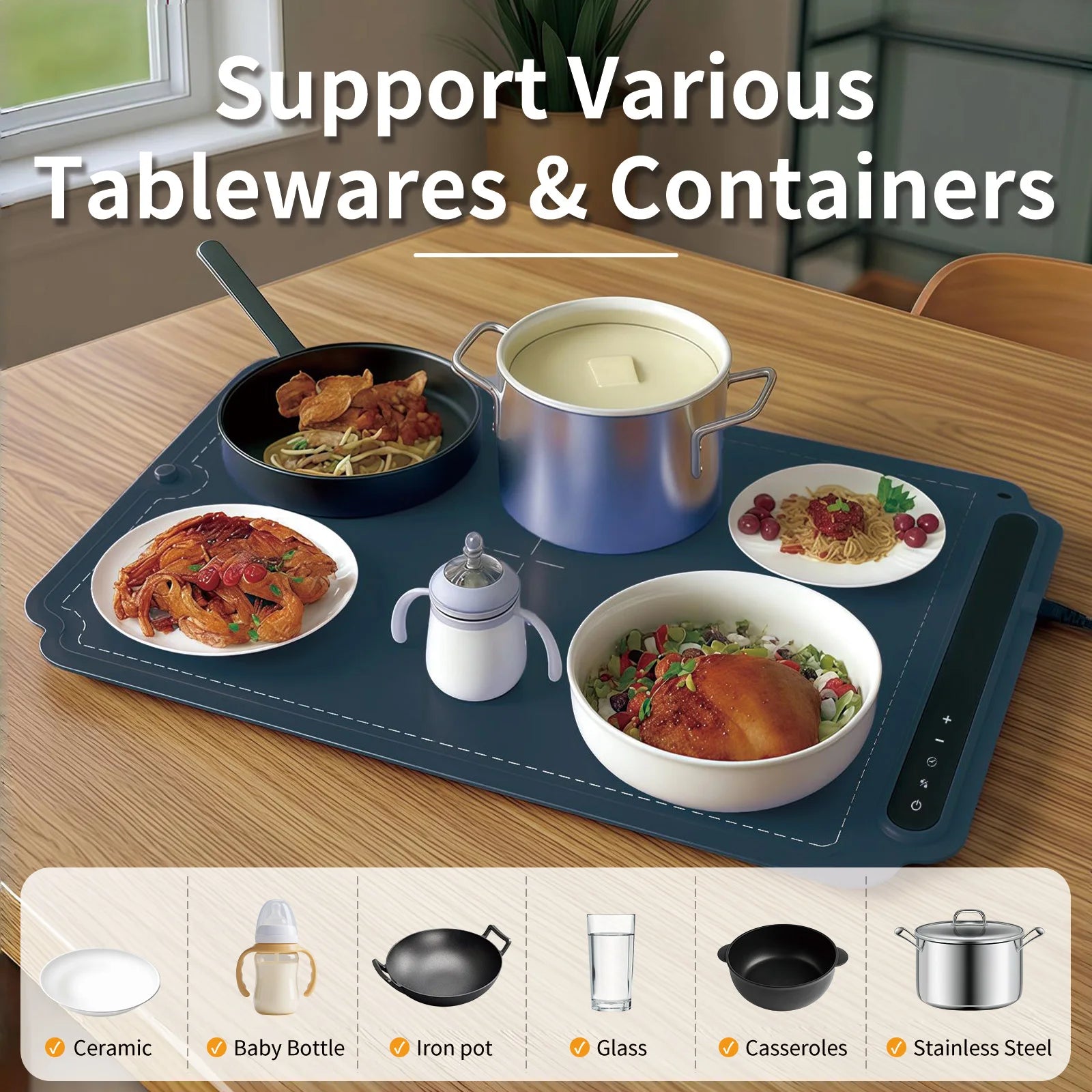 Electric heating plate,