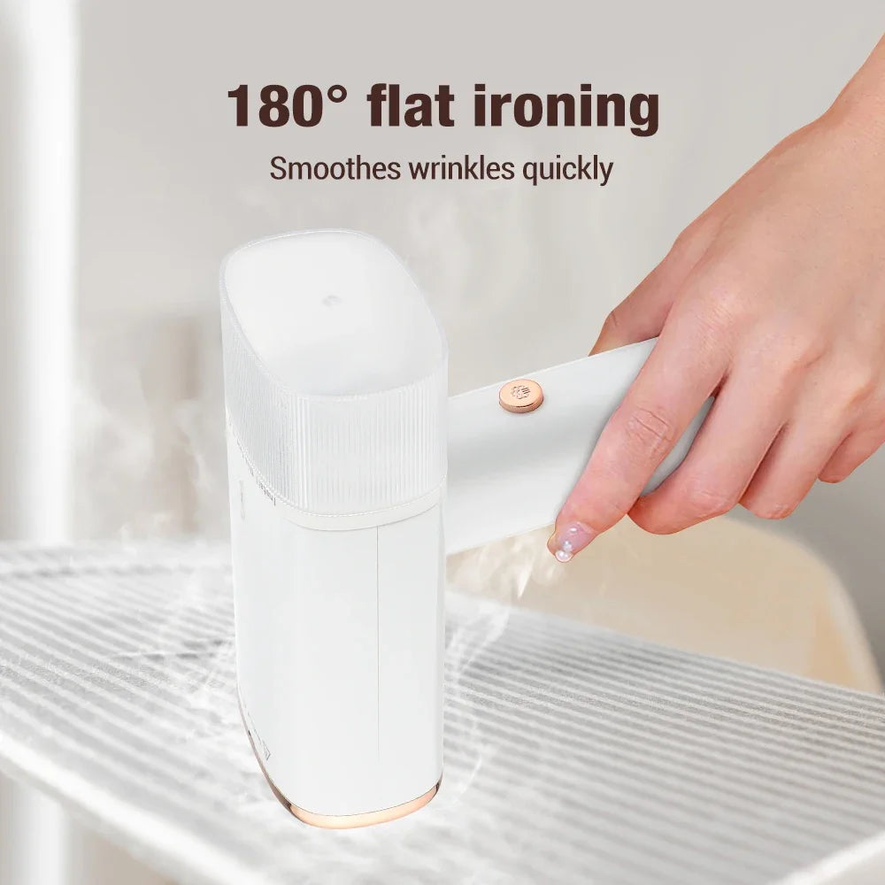 130ml Handheld Garment Steamer – 1000W Fast-Heat Steam Iron for Home &amp; Travel"