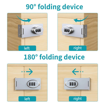 Mechanical Slide Latch Door Lock