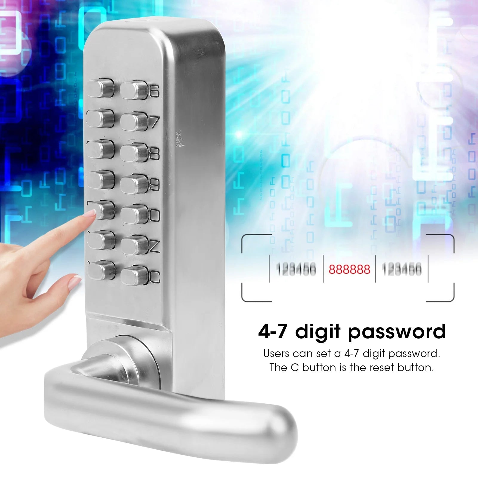 Mechanical Password Door Lock