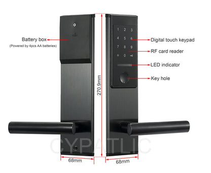 Stainless Steel Smart Door Lock