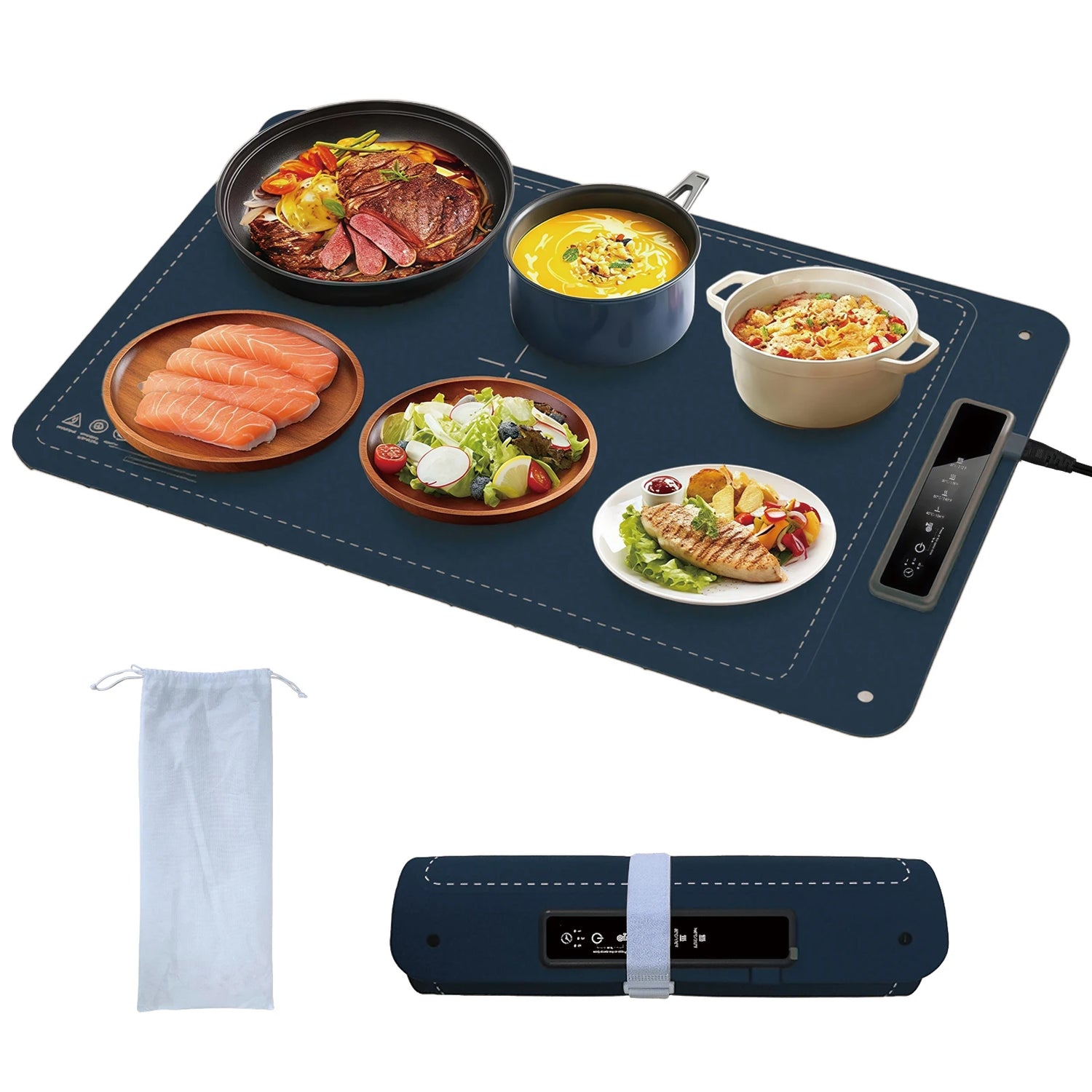 Electric heating plate,