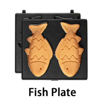 Sandwich Maker &amp; Waffle Plates