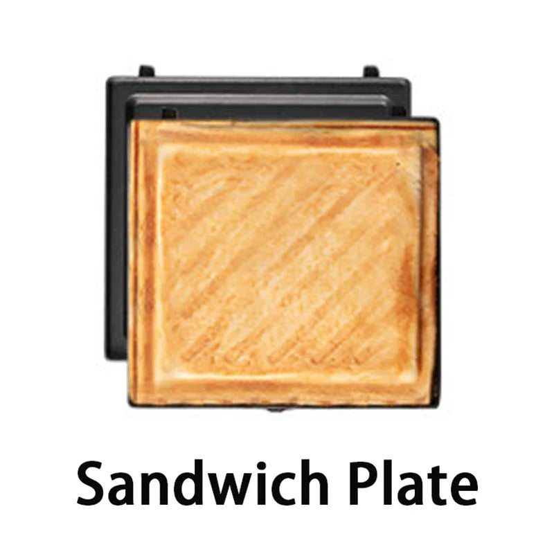 Sandwich Maker &amp; Waffle Plates