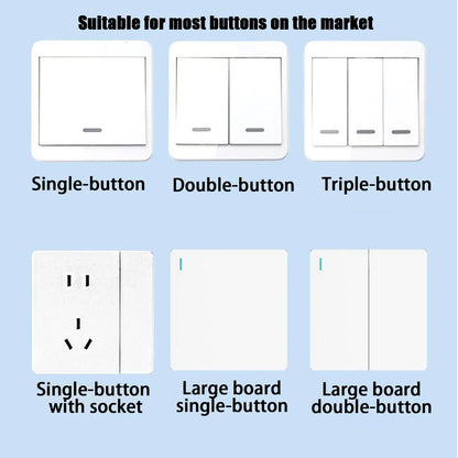 Smart Automatic Remote Control Button Pusher Wireless Switches Device for Home Dorm Lights No Wiring Needed Easy Install