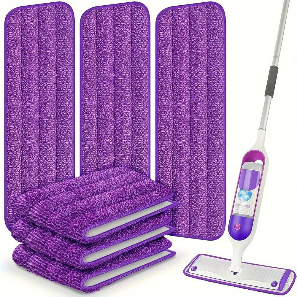 Magic Floor Cleaning Sweeper – 360° Rotation Flat Mop with Microfiber Pads"