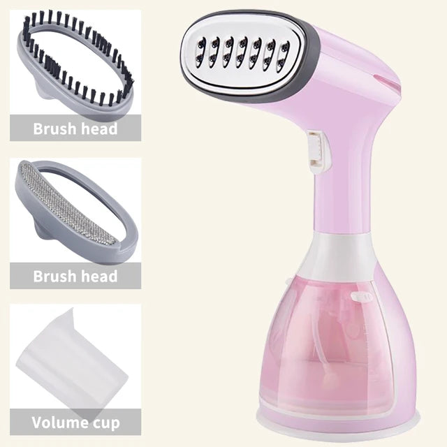 saengQ 1500W Handheld Garment Steamer – 280ml Portable Vertical Steam Iron"