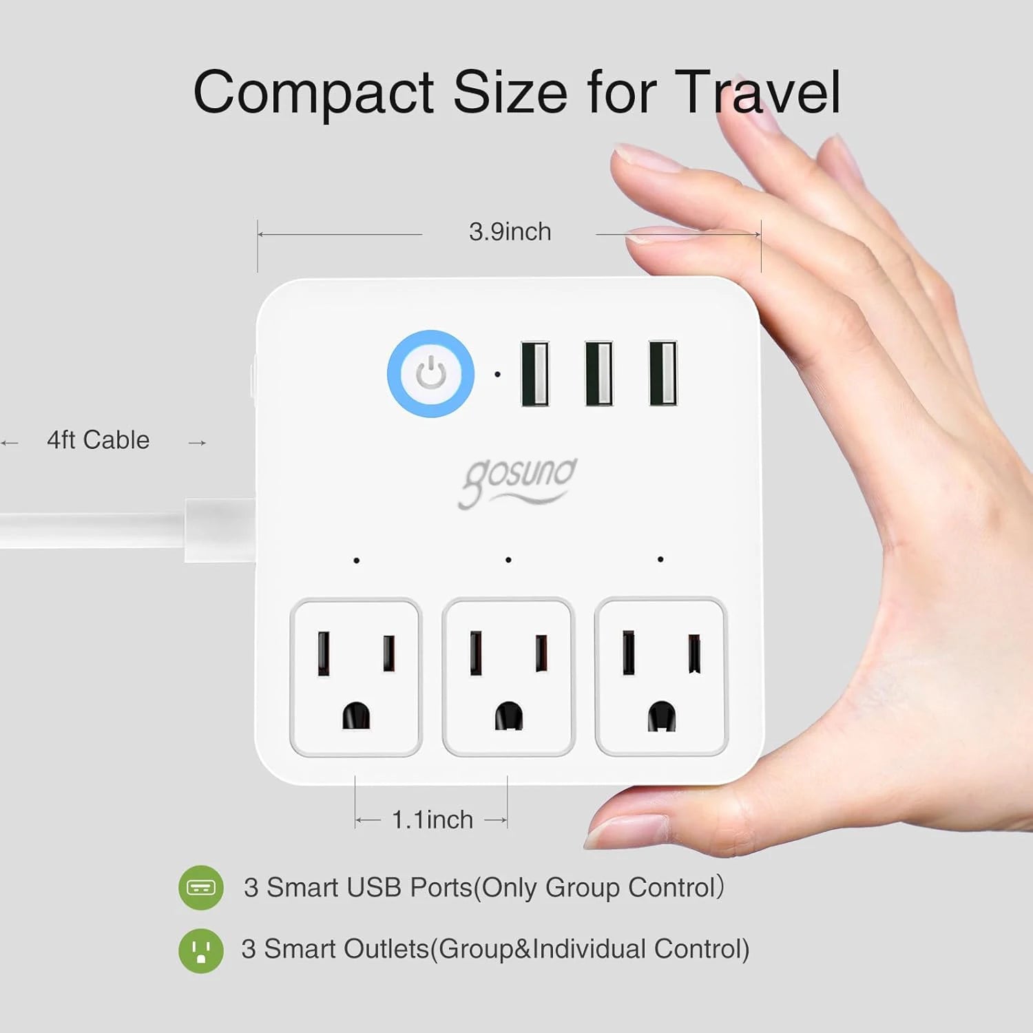 Smart Power Strip Surge Protector