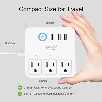 Smart Power Strip Surge Protector