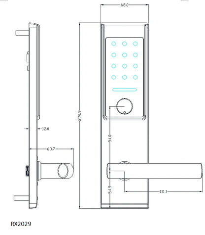 Stainless Steel Smart Door Lock