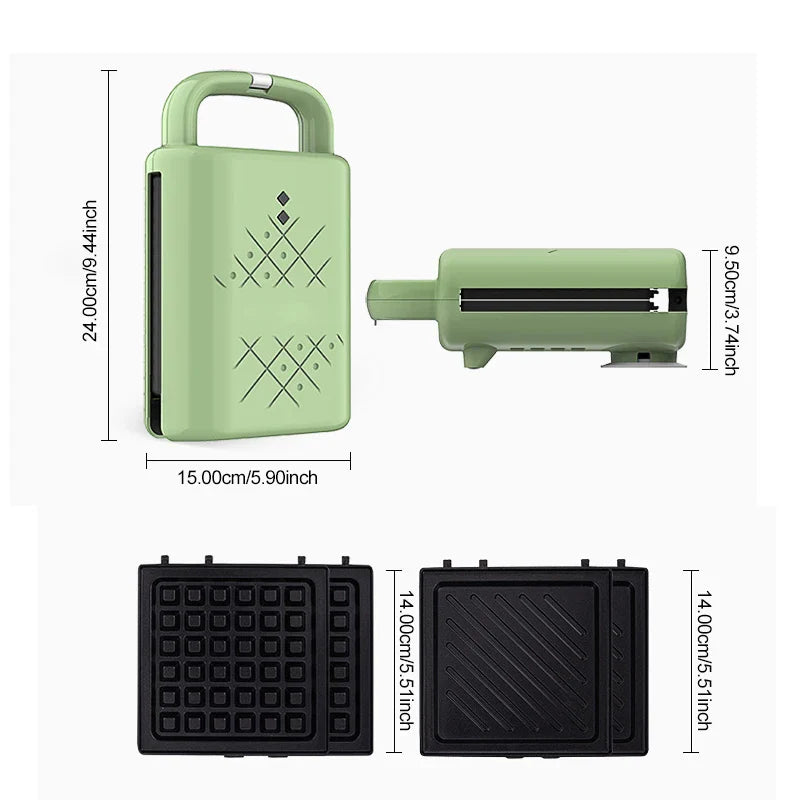 Multifunction Electric Sandwich Maker