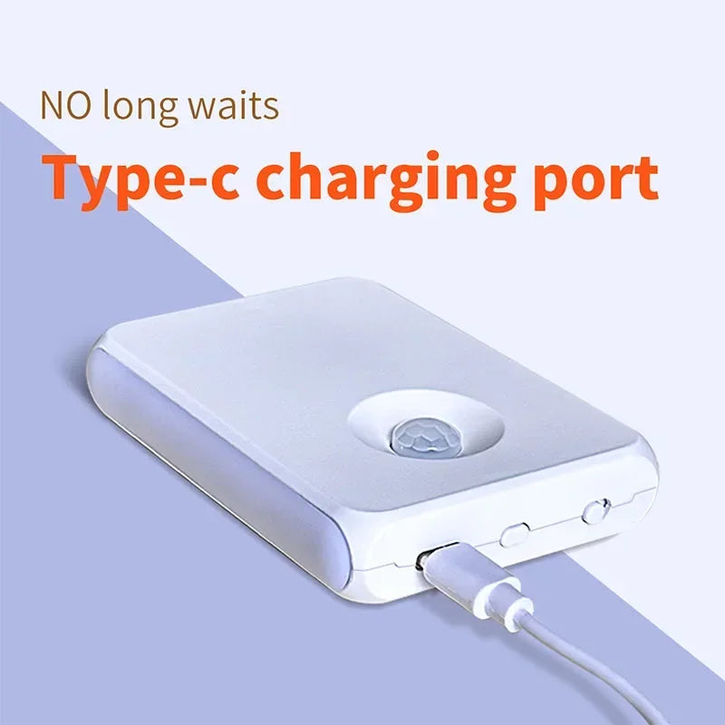 Stair Lights Motion Sensor Indoor Rechargeable Night Light Wireless Under Cabinet Lighting for Stairs Hallway Kitchen Bathroom