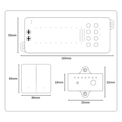 Smart Sensor Stair Light – 20-Step PIR Infrared LED Strip, Wireless &amp; Dimmable"