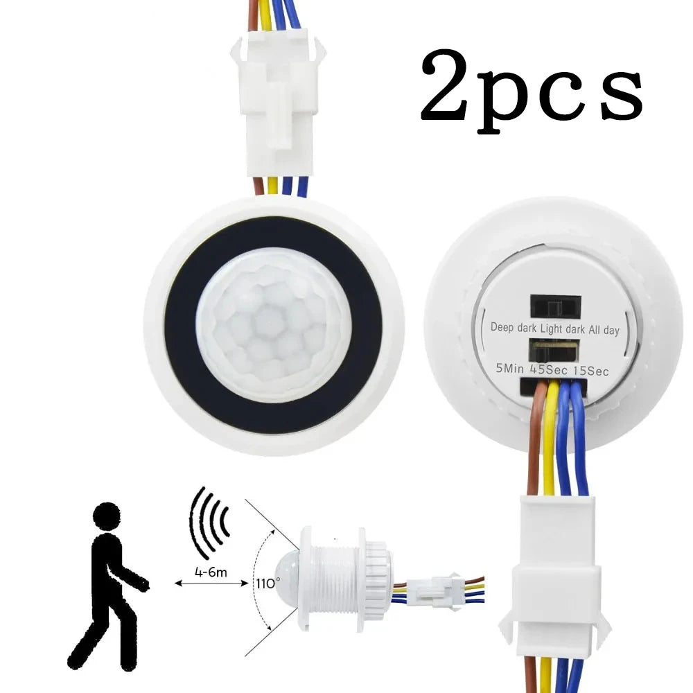 Motion Sensor Light Switch 220V 110V Pir Presence
