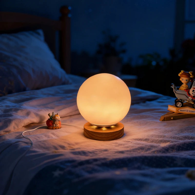 Creative Romantic Mood Table Lamp Minimalist Viral Design Ambient Night Light for Bedroom Bedside Cross-Border Bestseller